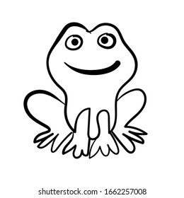 5,396 Frog Line Drawing Images, Stock Photos & Vectors | Shutterstock