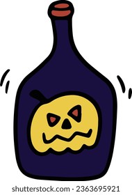 hand drawn  funny  drawing  doodle  cute  cartoon  bottle  halloween  poison  glass  scared  potion  retro  quirky  rough  spooky  scary  monster  ghost  magic  witches  witchcraft  demon  lowbrow