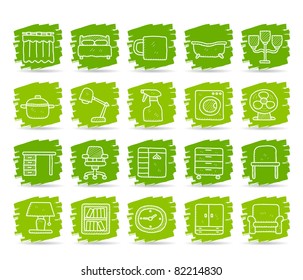 hand drawn furniture icon
