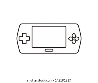 hand drawn game console mobile