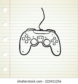 Hand Drawn Game Pad 