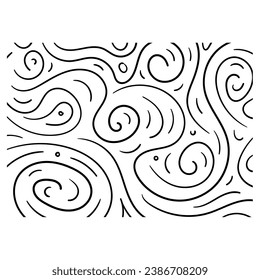 fondo geométrico dibujado a mano. fondo geométrico de doodle