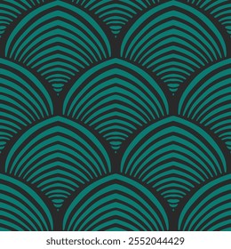 Hand Drawn Geometrical Repeat pattern design Vector Illustartion 