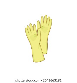 Hand drawn gloves vector illustration design