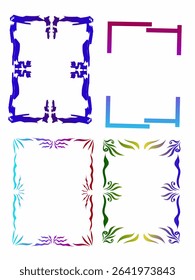 Hand Drawn Gradient Borders for Creative Projects
