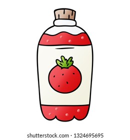 desenho à mão desenho gradiente desenho animado doodle de laranja pop