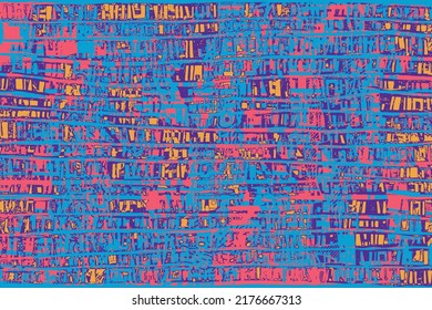 Hand drawn Graffiti Abstract Background. vector illustration