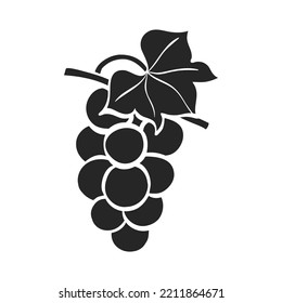 Ilustración de vector de uva dibujada a mano