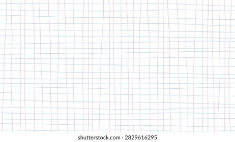 Hand drawn graph paper background, grid, grid background, 16:9 aspect ratio