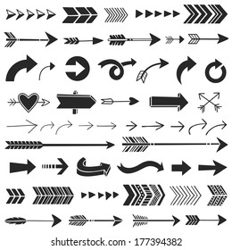 Hand Drawn Graphic Arrows