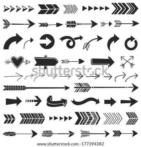 Hand Drawn Graphic Arrows