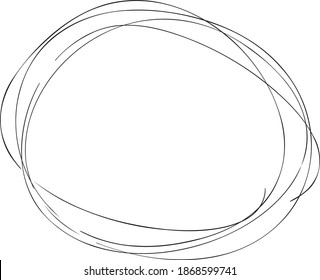 Hand drawn graphics from circles