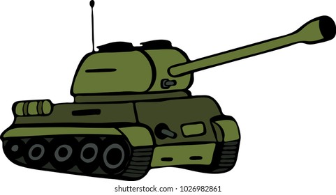 Cartoon Tank Images, Stock Photos & Vectors | Shutterstock