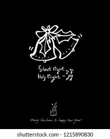 Hand drawn greeting /  vector - calligraphy