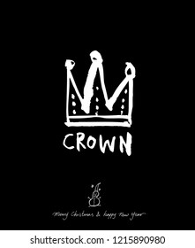 Hand drawn greeting /  vector - calligraphy