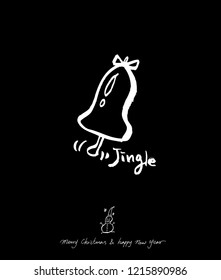 Hand drawn greeting /  vector - calligraphy