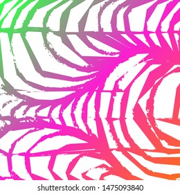 Hand drawn grunge gradient texture. Artistic illustration of rough graphic pattern, ethnic abstract lines, tribal ink symbols. Vector image