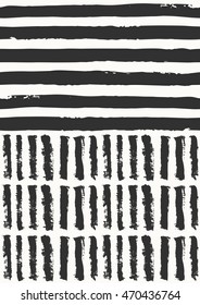 Hand drawn grunge pattern design. Vector illustration.