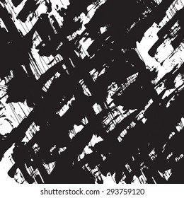 hand drawn grunge seamless texture. Vector grungy pattern