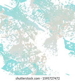 Hand Drawn Grunge Surface. Chalk Coal and Paint Print. Seamless Pattern. Splatter Pattern. Artistic Creative Black and White Watercolor Overlay Surface. Abstract Brush Vector illustration.