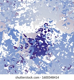Hand Drawn Grunge Surface. Chalk Coal and Paint Print. Seamless Pattern. Splash Trends Motif. Artistic Creative Black and White Watercolor Overlay Surface. Abstract Brush Vector illustration.