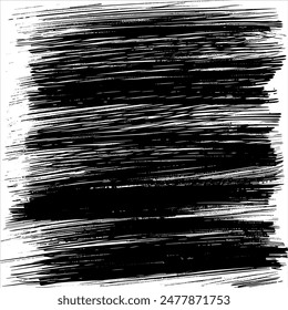 Hand drawn grunge texture. Pencil crosshatch shape. Doodle and sketch style. 