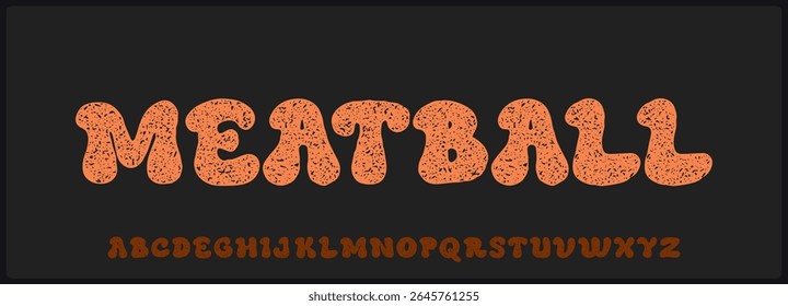 Hand drawn grunge vector font. 