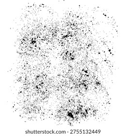 Hand drawn grungy spray sprinkle element.