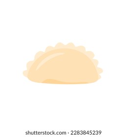 hand drawn gyoza chinese food illustration