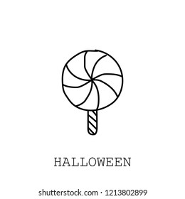 Hand drawn Halloween Candy 