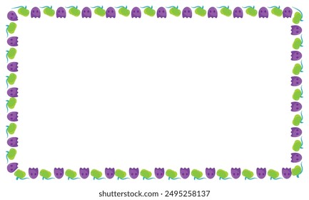 Handgezeichnete Halloween Frame Vorlage Design.