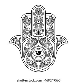 All Seeing Eye Ornate Round Mandala Stock Vector (Royalty Free) 426236452