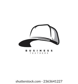 Hand drawn hat or cap vector design. hat mockup illustration