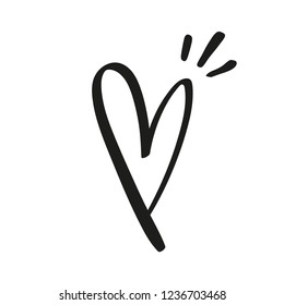 Hand drawn heart