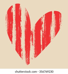 Hand drawn heart