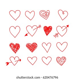 Hand drawn heart