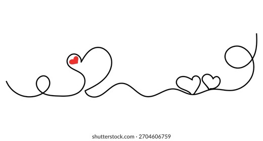 Icono de corazón dibujado a mano. Scribble doodle sketch símbolo de amor. Elemento de diseño aislado para el día de San Valentín, invitación de boda, tarjeta de felicitación, día de la madre o cumpleaños.
