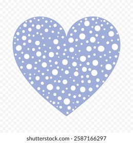 Hand drawn heart on white background. Valentines Day vector elements heart shapes love