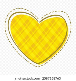 Hand drawn heart on white background. Valentines Day vector elements heart shapes love