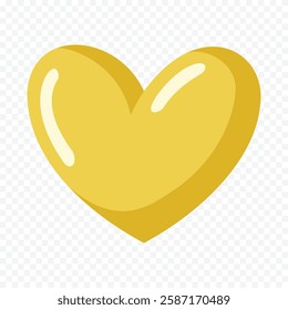 Hand drawn heart on white background. Valentines Day vector elements heart shapes love