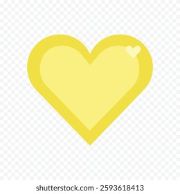 Hand drawn heart on white background. Valentines Day vector elements heart shapes love