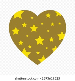 Hand drawn heart on white background. Valentines Day vector elements heart shapes love