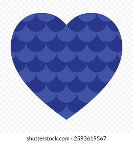Hand drawn heart on white background. Valentines Day vector elements heart shapes love