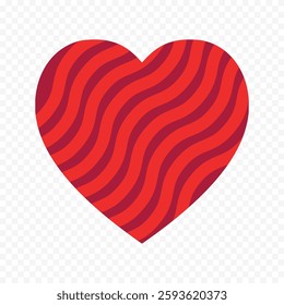 Hand drawn heart on white background. Valentines Day vector elements heart shapes love