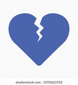 Hand drawn heart on white background. Valentines Day vector elements heart shapes love
