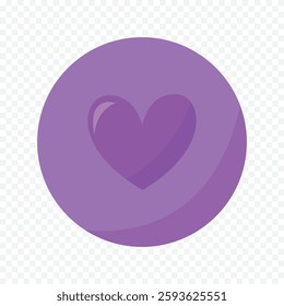 Hand drawn heart on white background. Valentines Day vector elements heart shapes love