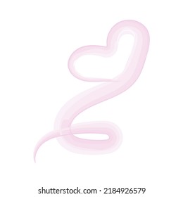 hand drawn Heart watercolor element design