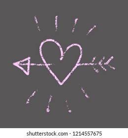 Hand drawn hearts