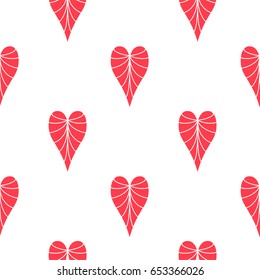 Hand drawn hearts. Design elements for Valentine s day.