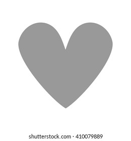 Hand drawn hearts set